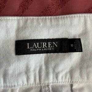 Vintage high rise Lauren Ralph Lauren White Jeans